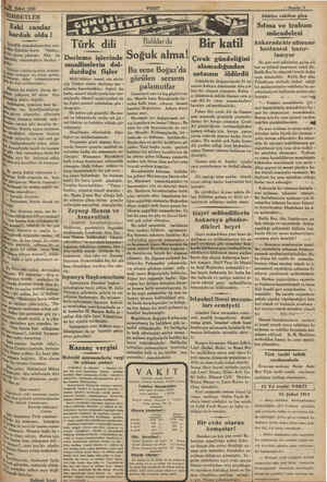    e İN Şubat 1933 180 Ni e HBETLER Eski camlar bardak oldu ! Güzelik müşabakasından son- Akca Gündüz beyin “Haber, bir Yazısı