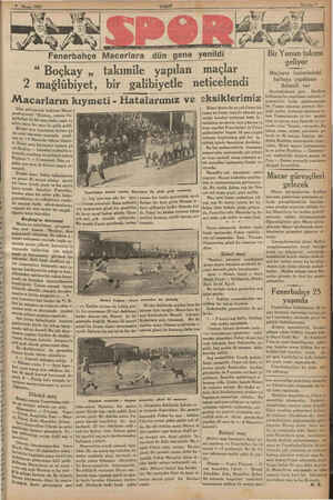    l EN BELLA Tİ MELER. — tadi) ARNE Fenerbahçe Macarlara ün gene yenildi anneanne saran asama mananuananunn “ Boçkay ,,...