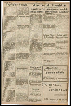  12 Nisan 1933 Kaçakçılar Peşinde (Baş tarafı 1 inci sayrfadadır) ban maları muhtelif cephe - i . birleştirmiş oldukları mu -