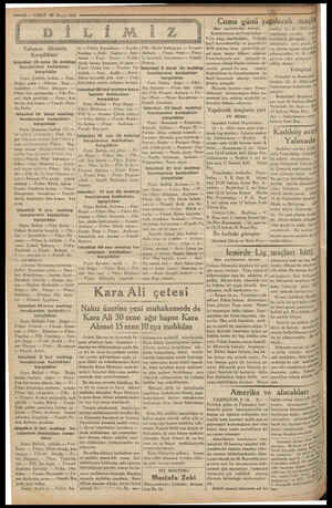  —10 — VAKIT 10 Mayıs 1933 AA AA MANEN D İ FAK A AKAY LE ANAL KV Yabancı Sözlerin Karşılıkları istanbul 19 uncu ilk mektep...