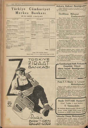    dde İman 1 — VAKTİ 20 Haziran 1933 —— .. - Er mim Ankara Halkevi Reisliğindef' Ankara Halkevinde iki motör ve bir dinamo