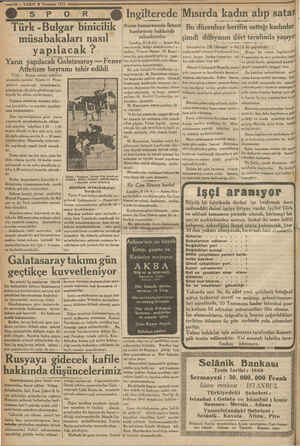  © —10 — VAKIT 6 Temmuz 1933 (150 /P OvAR, 10 Türk -Bulgar binicilik müsabakaları nasıl yapılacak ? Yarın yapılacak...