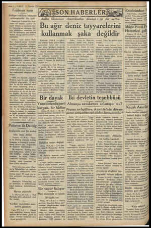  —z2 — VAKIT 11 Ağustos 1933 Fridman aşısı Sıhhiye vekilinin beyanatı münasebetile bir -izah Geçen gün Fridman aşısı hak-...