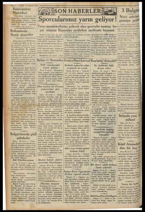  2 — VAKIT 19 Ağustos 1933 Reisicümhur Hazretleri Reisicümhur hazretleri. dün Dolmabahçe sarayındaki dairele- rinde meşgul...