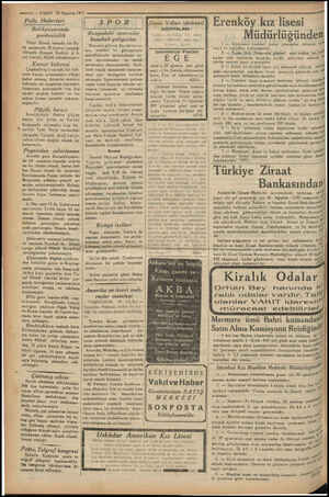  ——10 — VAKIT 20 Ağustos 1933 Polis Haberleri Balıkpazarında yankesicilik Vebpi Efendi isminde biri Ba- | lık pazarında 35...
