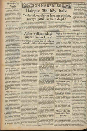  —z — VAKIT Ağustos 1933 Siyonistler ve Araplar Yahudiler Araplarla ayni! seviyeyi istiyorlar | | PRAG, 26 (Hususi) — Siyonist