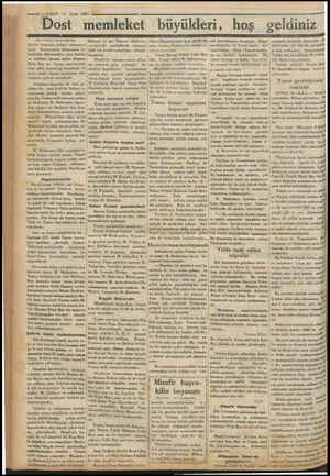  —i0 — VAKIT 1l Eylül 1933 “Dost memleket büyükleri, hoş g (Baş tarafı 1 inek sayfamızda) Beyler istasyona gelmiş bulunuyor