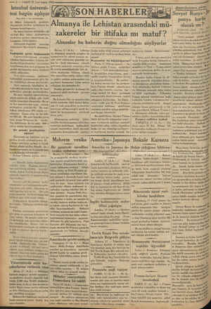    — 2 — VAKIT 18 2.nci teşrin 1933 İstanbul üniversi- tesi bugün açılıyor (Baş tarafı 1 inci sayfamızda) de bütün dokanlarla