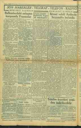    ———2 — VAKIT 25 Il.nci kânun 1934 | SON HABERLER : TELGRAF - TELEFON - RADYO Yı MEMLEKET DIŞINDAN MEMLEKET IÇINDE N:mmali 2