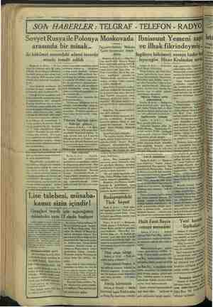         Kiper — 2 VAKIT 7 MAYIS 1934 arasında bir misak.. iki hükümet arasındaki aden ademi tecavüz misakı temdit Geii...