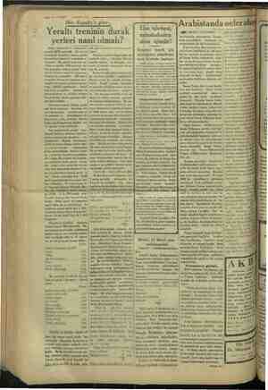    — 10 -— VAKIT 8 MAYIS 1934 Her Erguliz'e göre.. Yeraltı treninin İmei yerleri nasıl olmalı? Nihai e arasındaki | mesafe...