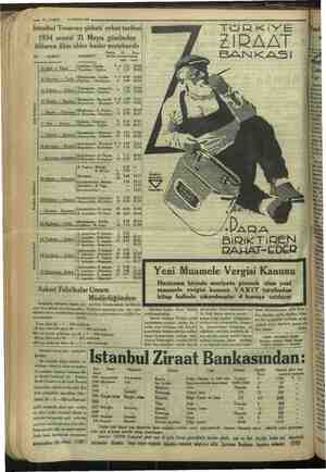    aya 1 e. ei — 12—VAKIT — 27 MAYIS 1984 — .1 Istanbul Tramvay şirketi evkat tarifesi) TYDKYE 1934 senesi 21 Mayıs gününden |