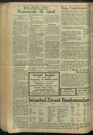       — 10 — VAKIT © 6 HAZİRAN 1934 : : . A . Maarif Aleminde Tetkikler Nafıa Vekâletinden:' e * Kasaba hattının Afyon...