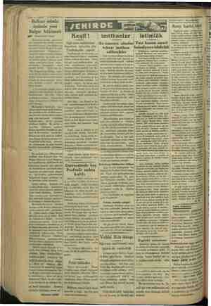    m 4—VAKIT 13 HAZİRAN 1934 Balkan misakı önünde yeni Bulgar hükümeti yar (Başmakaleden devam) Bu noktayı Bulgar gazeteleri-
