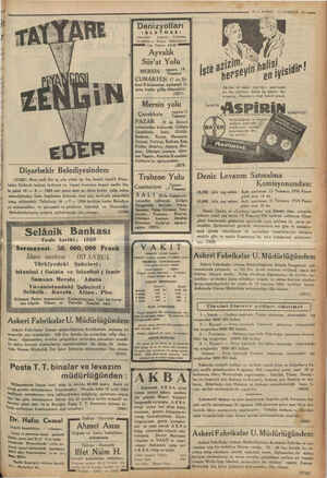    Diyarbekir Belediyesinden: (37323) Otuz yedi bin üç yüz yirmi üç lira bedeli keşifli Diyar- le günü 19 — 6 — 1934 salı günü