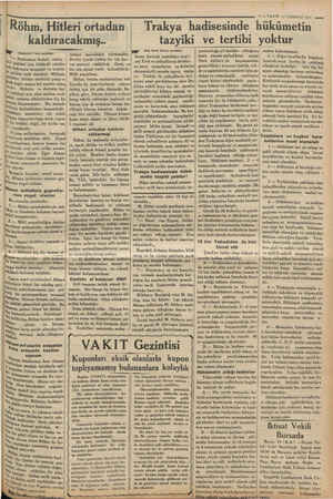    7 — VAVIT 15 TEMMUZ 1934 — Trakya hadisesinde hükümetin öhm, Hitleri ortadan RE (Baştarafı 1 inen sayıfada) > Nutkumun...