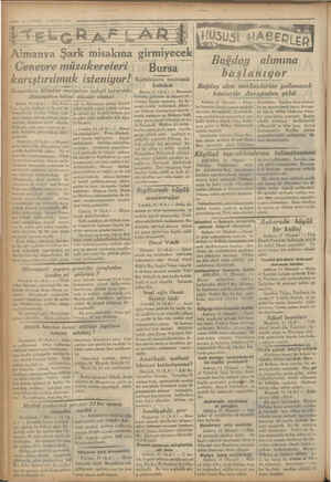        2 — VAKII 12 EYLUL 1954 Almanya Şark misakına Cenevre müzakereleri karıştırılmak isteniyor! Sovyetlerin Milletler...