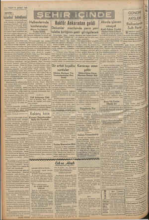    2-- VAKIT 21 ŞUBAT 1939 mk Istanbul belediyesi Istanbulun dertleri hakkında artık hesapla ve mantıkla ko 1 uruk heagia ve