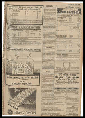  11 — VAKIT21 ŞUBAT 1939 mamanın | O Yeni noşriyat: Juma — Yazıda n yazılmış ilk ARAR EY birleşik pamuk ipiiği ve müessesesi