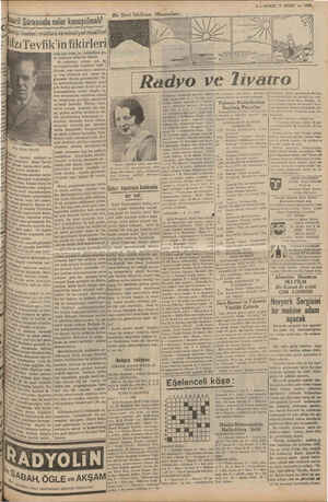    5 — VAKIT '7 MART — 1939. di tarif Şürasında neler konuşulmalı? &zİÇi liseleri'müdürü ve edebiyat muallimi «fi zet İ P fi