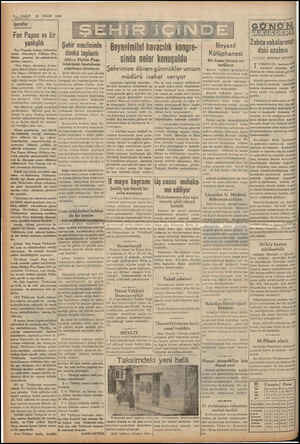  2 — VAKIT 22 NİSAN 1939 Ae işaretler : Fon Papen ve bir yanlışlık Fon Papenin Ankara Sefaretine tayini dolayısiyle Fölkişer