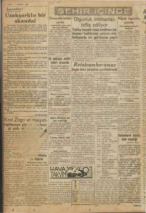    1 TEMMUZ 1939 İ 2 — VAKİT Jİ İşaretler: ; 'Uzakşark ta bir ' skandal Uzak e 'bir skandaldan bahsediliyor. Vakıa zama....