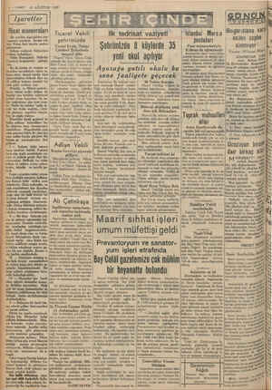  2 — VAKIT (8 AĞUSTOS 1939 Işaretler ymm gi m manevraları Ticaret Vekili pro ç . «.| oşehrimizde şunları İtalyanlara Milletler