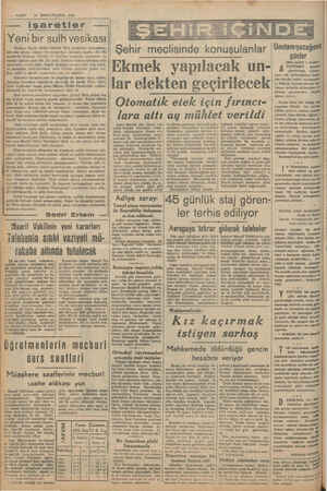    ? — VAKIT 30 IKINCİTESRİN 1939 işaretler —— Yeni bir sulh vesikası ş Türkiye Büyük Millet Meclisi Türk ukaddera. öm sıkı