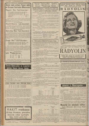  25 BİRİNCİKÂANUN 1939 .———— Sümer sank sirleşik Pamuk İpliği ve Doxzuma Fabrikaları Müessesesi Kayseri Bez Fabrikasından: F3