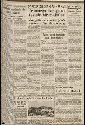  &a*x""mhletle mümessilleri Roplımrkon Ünav memleketlerinin aai z j ğ SİYasi vaziyetleri m 5 'ı di şiıu :n karşı ’-hy;.l...