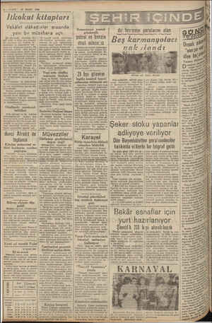  2 —- VAKİT 12 MART 1940 ltkokul kitapları Vekâlet alâkadırlar arasında yeni bir müsabaka açltı k okullarda okutulan okü. ,