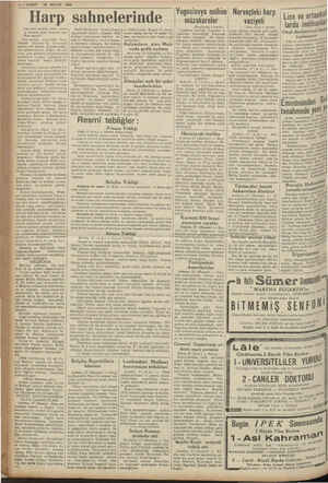    OY 4 — VAKIT 18 MAYIS 1940 e gEp Dün gece m kadar Londra ve Paristen gelen haberlere göre hlrp vaziye Dün sg Gani tara-...