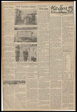  22 AĞUSTOS 1940 İzmir Tuatı Baştarafı 1 incide) gezn 1 kin insan fu Fuarın 1 nan T İngiliz pav Vekil â fuara yağla işiirak