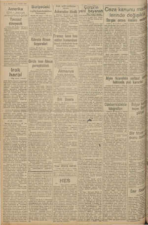    TTTT 4 — VARIT 21 MAYIs 1911 Amerika ı ; Çin - Japon | anlaşmazlığına Tavassu! etmeyecek Londra, 20 (A.A.) Ofi ajan- Butun