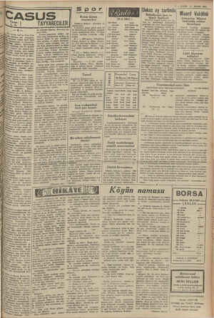    A F SN İK 5— VAKRIT 25 MAYIS 1941 . / Spor AAA Dokuz ay zartında g f Vekâleti R N »<( a Bdedıyeıım inşa ve aar 6 M ekor...