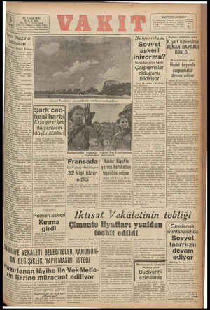  21 Eylül 1941 KAZ v * & AR AY 8511 Ankara C, Vakıt Yurda (dare 'Vğ. Utanbul V y M | N_ N' Sadri Ertem ÇÜlü _ü:—’;r AY evvel