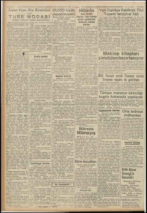  Pa Eaaa Kız Enstitüsü 10,000 kişilik 'E'*URK MODASI ISMAYIL İkinci ve onun ardısıra le belirir, Bu türk. k  safhasıdır. n...