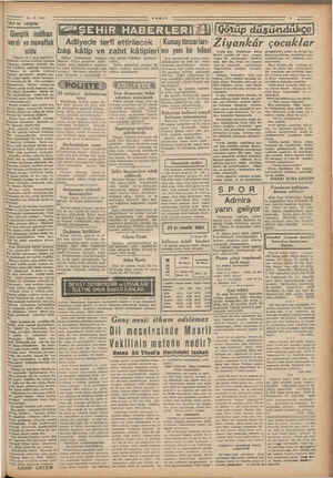    29-5.192 | — Fıkır ve Gençlik imtihan verdi ve muvaffak | Adliyede terfi ettirilecek | Kumaştüccarlarr 7 iyankâr çocuklar