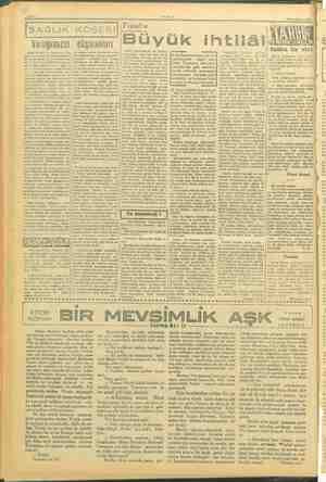    Knk SARKIT İSAĞLIK KÖŞESİ| Jiaair0 Varlığımızın düşmanları aydan- büyük gör- Bu yük intilâi 5 İkinelknun 1943 sebep olaca!