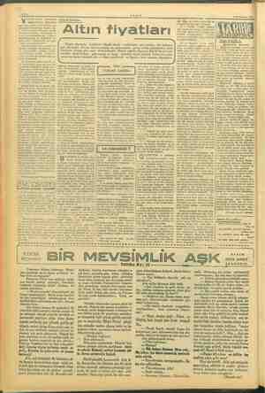    —— YAKIP 9 İkinefirinm 1948 ARLIK vergisi ire İktisadi bahisler: ür. Altın da bütün emtia gibi bu tatbikstmdön beklenilen