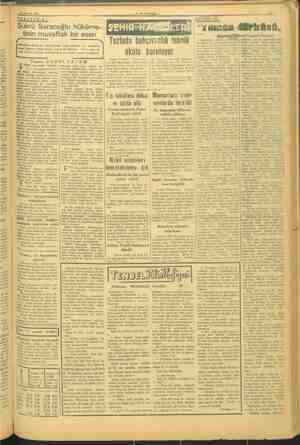  HAİLESEE Rb e : 3 e sizl 12 Ağustos 1943 POLITIK A: Şükrü Saracoğlu hüküme- tinin muvaffak bir eseri lekette ekmeği tek fiyal