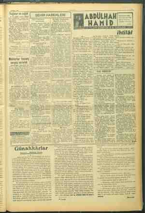  30 Mayıs 1944 Yağmur ve soğuk | Istanbul sonbahar a İl ŞEHİR HABERLERİ anlayan Onu anlayan ben oli r kaç gündür — terli...