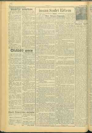    i i ,y09 YAKIT e GORUP DUŞUNDUKÇE: ı Sadri'yi sezbayi “Vakıt,, da dünkü hatırlatış notunu görünce, birdenbire ir- kildim.