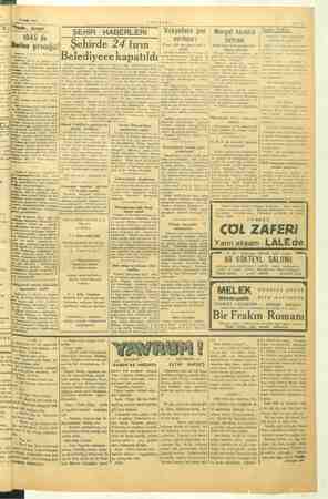  1945 de (A.A) — Pravda gaze bir da bir üzete ihter Berlin işgal dün akşam Mangal kömürü verilecet buhranı Fiyat 122 KONYADA e