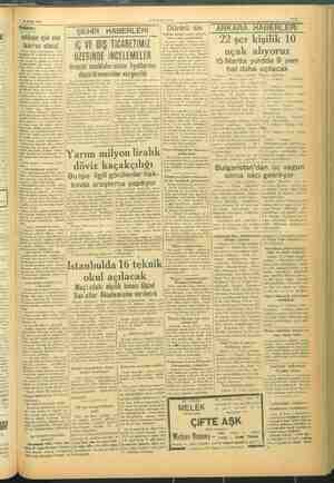    18 Şubat 1945 Poliste; ŞEHİR HABERLERİ S#VAKITRA, ! Öğleye rn intikam için eve İaarruz etmiş! dış ticaret na eden haberdar