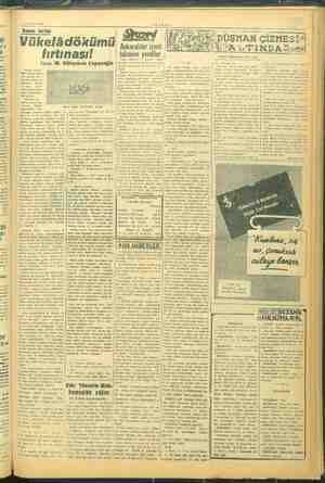    2r e z > tk iti mak” eorg'0 tutmak hareket 2 Ağustos 1945 —VAKIT— Basın Basın tarihi Vükelâdökümü fırtınası! Yazan: M....