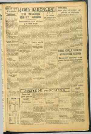  Şi Tsk 1946 Abdulkadir Tören ım ko.ekSıyonu ŞEHİR TİYATROSUNDA EDEBİ HEYET KURULACAK Bütün artistlerin sirorta ettirilmesi iş