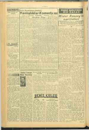    sükse i | ! ş Dd > Yahya Kemalin bir mektu Vakı 7 Mayıs 1918 tarihi len? e K iri pe hdl1r4 SARAYINDA BiR PAPAZ! si . 7...