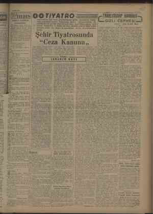  ii ZETEKİR 1946 slm Da 7 ' il gn s il İJ€ TELDEN: “Belediye meclisinde konuşulanlar Fi in Yekta Genel ai Vr eler aleyhine...