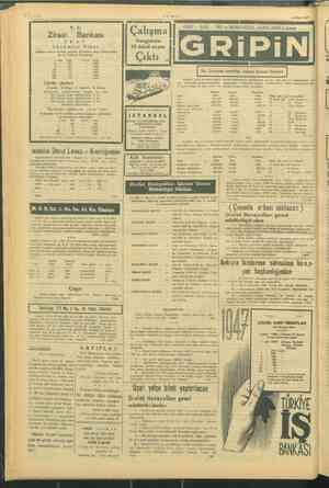    meal a Bebeğe a -—v A&IT ığ Ocak 1947 zn NO Ziraat Bankası 47 ram e e X lânı arttırma a ar para| radan aşağı düsmiyenlere